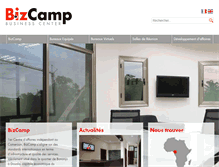 Tablet Screenshot of biz-camp.com